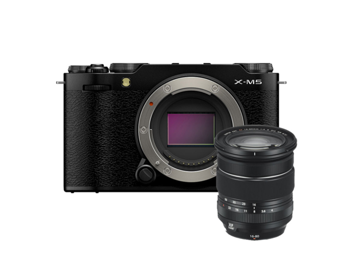 Fujifilm X-M5 Siyah + XF16-80mm Kit